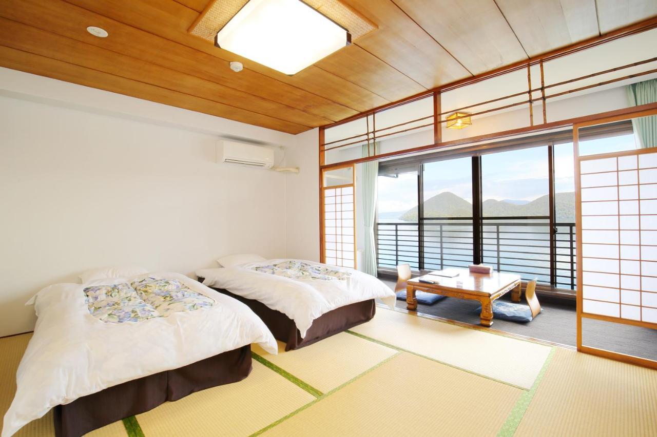 Toya-onsen Hotel Hanabi Toyako Exterior foto