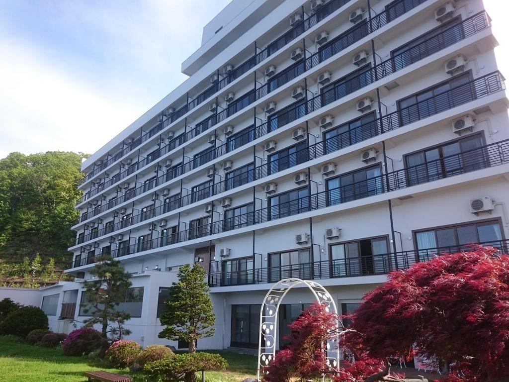 Toya-onsen Hotel Hanabi Toyako Exterior foto